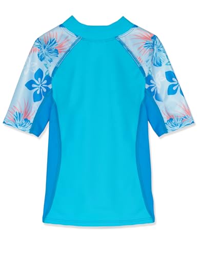 Tuga Girls Two-Piece Short Sleeve Bathing Suit Set 2-14 Years, UPF 50+2