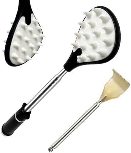 WOVTE Back Scratcher Stocking Fillers For Men Women Adults