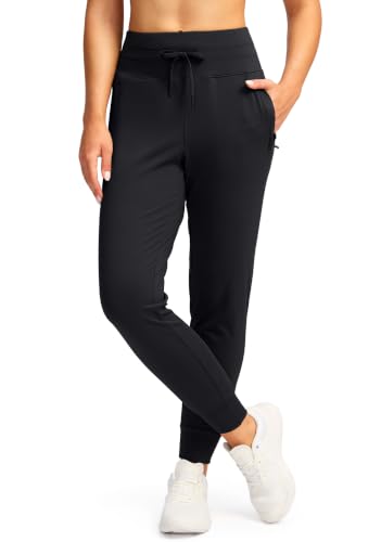 G Gradual Women s Joggers Pants with Zipper Pockets High Waisted Sweatpants Athletic - image 1