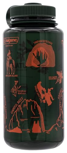 Image of Nalgene 32 oz Wide Mouth Water Bottle | BPA-Free, Durable & Leak Proof,