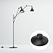 Bedside Tabletop Push Convenient Light Foot Floor Lamp Round Tool : Black Button On-Off Using Night On for Footswitch Hotel Off Control Desktop Plastic Home Pedal