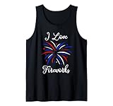 Photo Gallery i love fireworks - patriottico 4 luglio rosso bianco blu canotta Photo Gallery i love fireworks - patriottico 4 luglio rosso bianco blu canotta