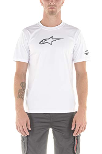 Alpinestars Tech Ageless T-Shirt Homme en coton premium noir casual