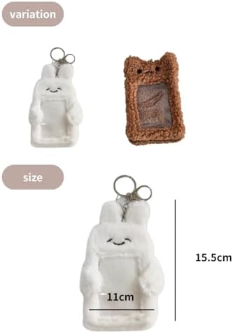 Amazon.co.jp: [To all Genie] パスケース ぬいぐるみ 韓国 うさぎ