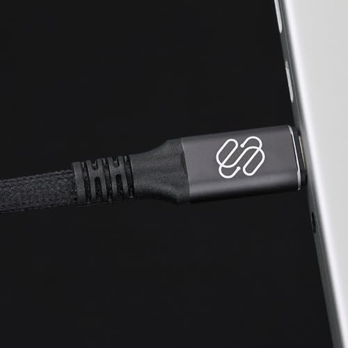 Image of Sewell USB4 80Gbps Cable [USB-IF Certified], 240W Charging, 8K@120Hz / 4K@480Hz Video Support, 3.9ft / 1.2m Braided USB-C, Compatible with Thunderbolt 5 /4 /3, MacBook Pro, Mac mini, iPhone 17, SSD
