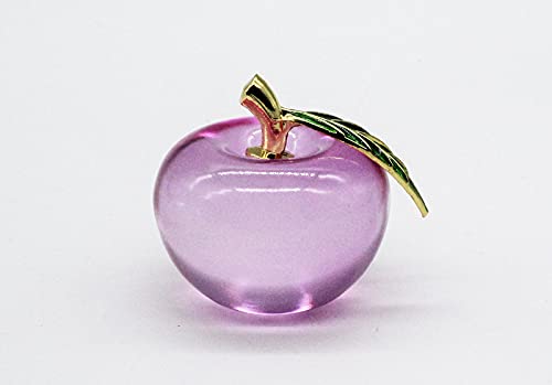 美品★Steuben Glass リンゴ型オブジェ★クリスタルアップル ✴︎ スチューベン ✴︎ クリスタル アップル ✴︎ ガラス