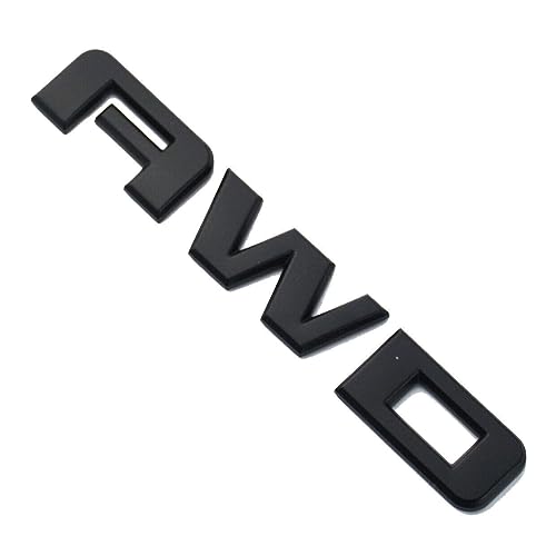 Image of 1Pc 2010-2020 Acadia Terrain Liftgate AWD Letter Emblem 3D Badge Nameplate Replacement for Acadia Terrain (Matte Black)