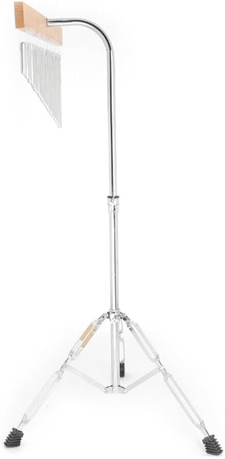 36 Tone Bar Chimes Single-Row Wind Chimes with Adjustiable Height Tripod Stand Percussion Instrument Bell Cafe Bar