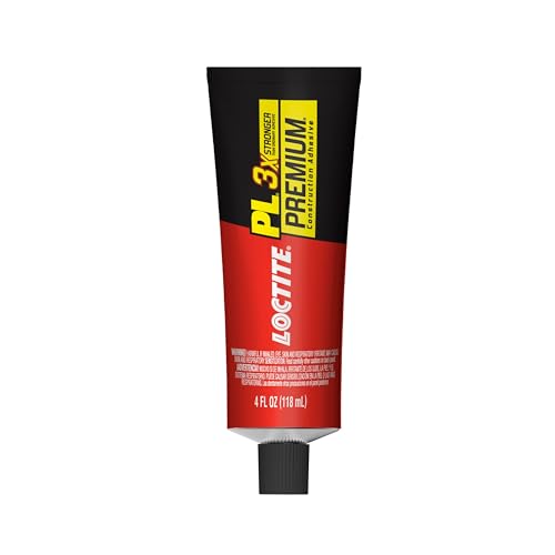 Image of Loctite PL Premium Polyurethane Construction Adhesive, 4 fl oz Squeeze Tube, 6 Pack