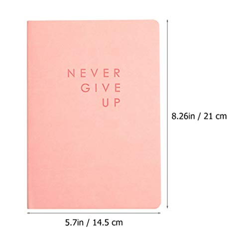 NUOBESTY Livro de couro sintético para anotação, caderno, estudante, artigos de papelaria