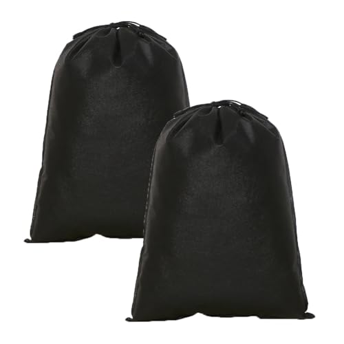 CKXVOD Storage Bags, Black-2P