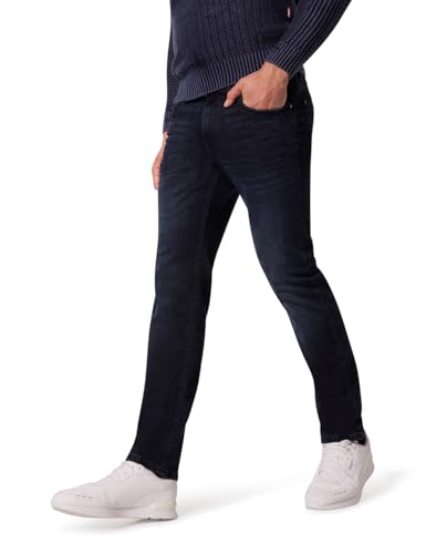 PIONEER AUTHENTIC JEANS Herren Jeans Rando | Männer Hose | Regular Fit | Dark Blue Denim/Washed Washed | Dark Blue Used Whisker 6754 6815 | 38 32