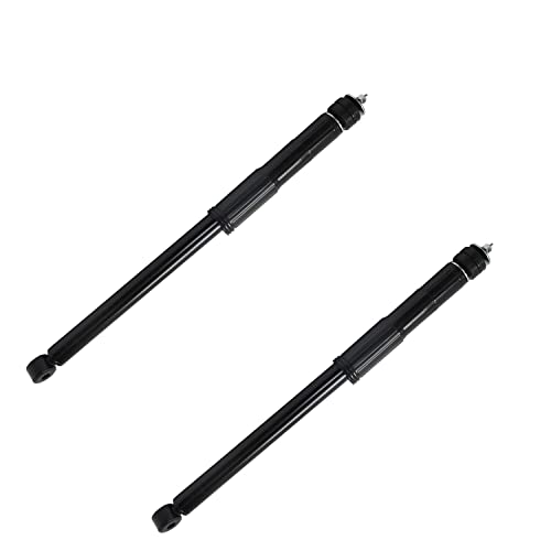 Image of Detroit Axle - Rear 2pc Shock Absorbers for 2007-2013 Suzuki SX4, 2 Shock Absorbers Assembly 2008 2009 2010 2011 2012 Replacement