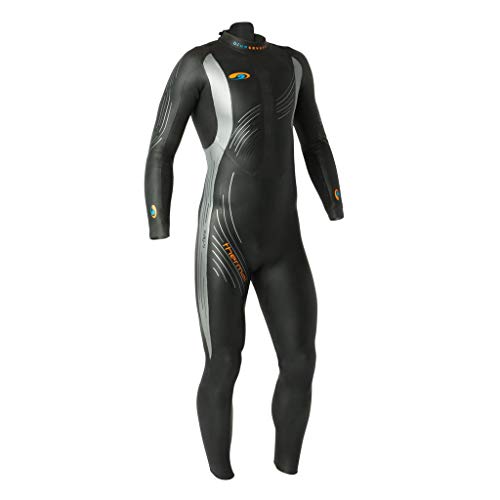 blueseventy 2021 Men's Thermal Reaction Triathlon Wetsuit - for Cold Open Water Swimming - Ironman & USAT Approved (SMT)