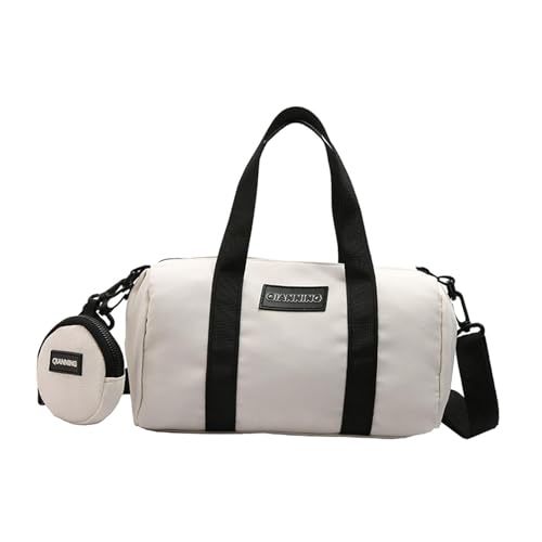 Borsa a tracolla da borsa a con regolabile a mano per strada pendolarismo vacanze feste lavoro donna bianco