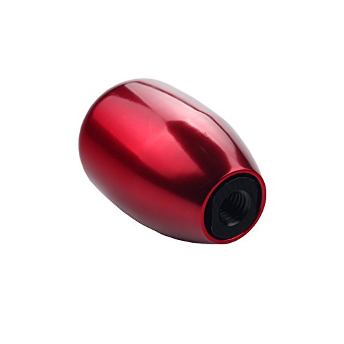 Dewhel Jdm Universal 5 Speed Manual Shift Knob M10X1.5 Screw On Red #TOP3
