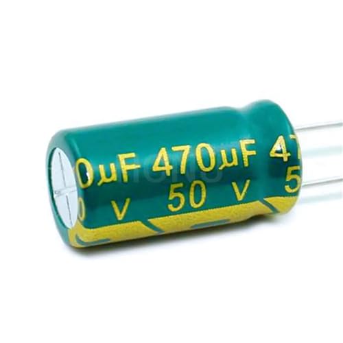 Condensateur 50V 470uF électrolytique idéal pour réparer votre téléviseur ou vos enceintes