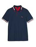hugo boss polohemd herren Modisches Polohemd BOSS Herren Paul Curved Polohemd, Navy, XL