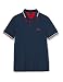 Produktbild BOSS Herren Paul Curved Polohemd, Navy, S