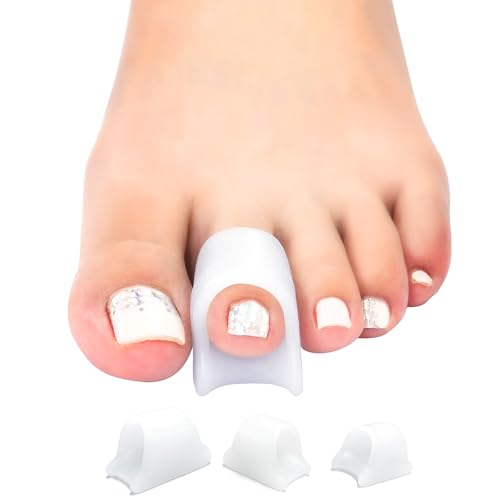 Image of Niupiour Gel Hammer Toe Correctors - Bunion Corrector for Women and Men, 6 Pack of Silicone Toe Separators /Straighteners for Bent Toe, Toe Spacers for Correct Claw Toe, Curled Toe, Crooked Toe