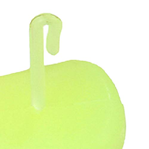 Equipamento de pesca para cabelo, 50 peças de equipamentos de pesca de carpa de plástico para pesca