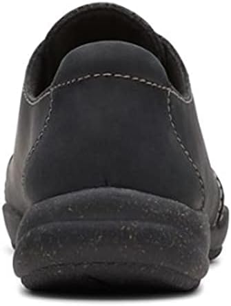 Clarks Women's Roseville Rio Oxford, Black Leather, 9 | Image 5