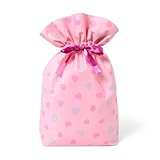 サンリオ(SANRIO) ラッピング袋 リボンバッグ ピンク ハート 巾着型 プレゼント バースデー クリスマス SANRIO 114383