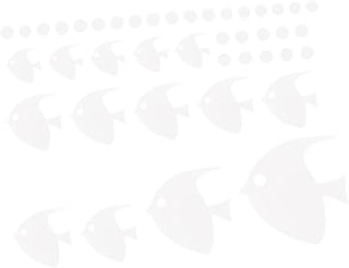 1 Conjunto De Adesivos De Parede De Espelho De Peixe Adesivos De Metal Decoração De Parede De Espelho Adesivos Tvd Adesivos De Parede De Peixe Do Oceano Decalques De Parede De