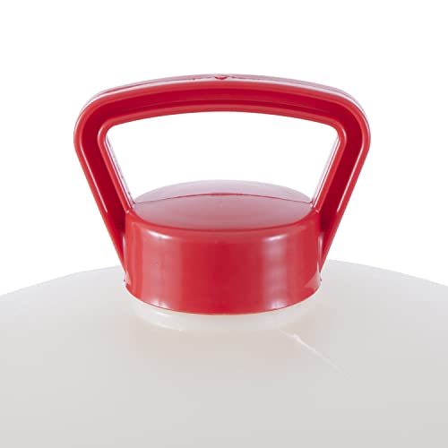 Little Giant Domewtr8 8 Gallon Tank Heavy Duty Plastic Dome Poultry And Chicken Gravity Water Dispenser With 3 Footed Stand, Red (4 Pack) #TOP3