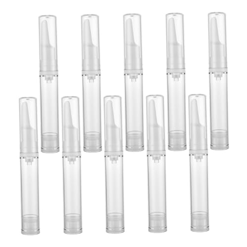WOFASHPURET 10Piezas Botella Vacío para Cosméticos para Lociones Serums y Portátil y Compacto