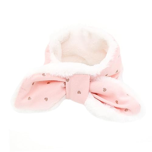 Bandana pour chat et chien YARNOW en coton rose | Lot de 3 bavoirs triangle