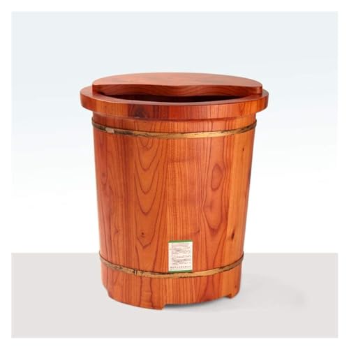 Bañera de madera sólida para pies, spa y masaje