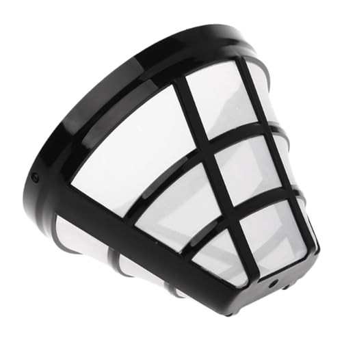 Cesta De Filtro De Café Reutilizable - Colador Para Hacer Conos N.º 4, Filtro De Malla Compatible Con | Pieza Lavable, Malla Tejida De Acero Inoxidable Quirúrgico De Elaboración Equilibrada Con