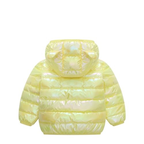 Girls Colorful Puffer Padded Jacket Hooded Winter Lightweight Casual Warm Zip Up Coats for Kids Fashion Outerwear3