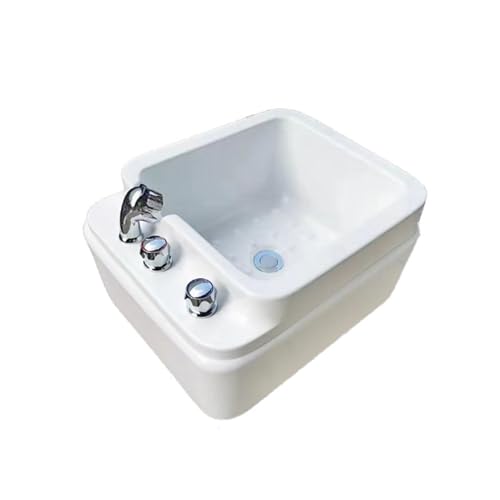 Spa de pies acrílico para pedicura y masaje