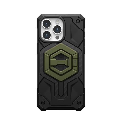 Image of URBAN ARMOR GEAR UAG Magnetic Phone Ring Stand Compatible with MagSafe Magnet, Removable Metal Finger Ring Grip & 360 Rotation Adjustable Kickstand for iPhone 17, Galaxy S26, Olive Drab