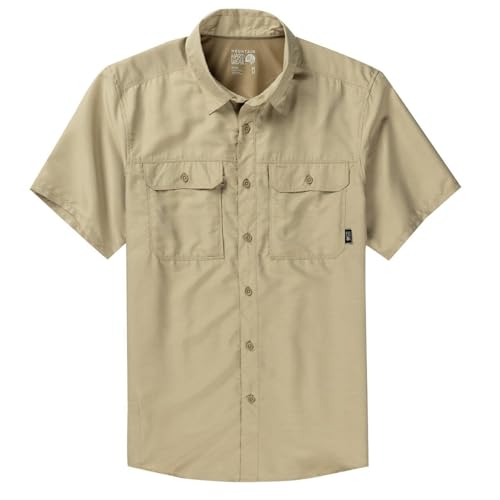 Mountain Hardwear Men's Canyon Short Sleeve, Moab Tan