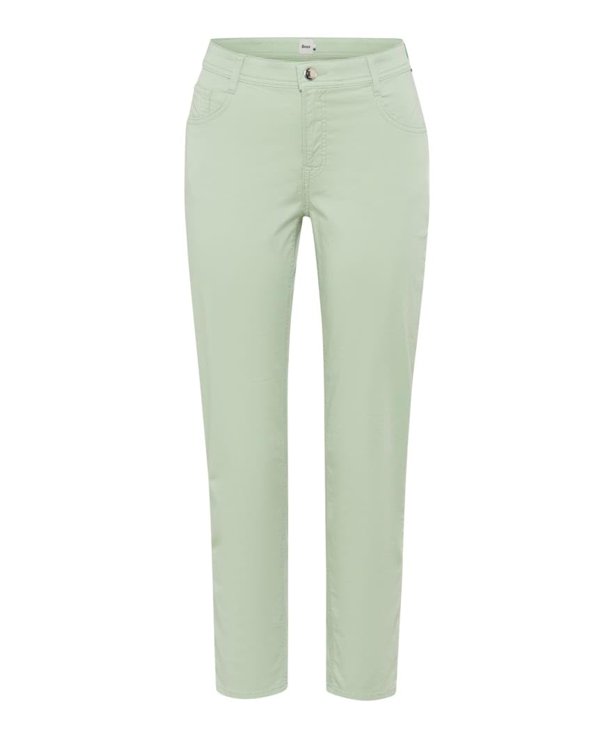 Brax Women's Style.Mary S Ultralight Cotton Supreme Pants, 36 Soft sage, 34W x 32L