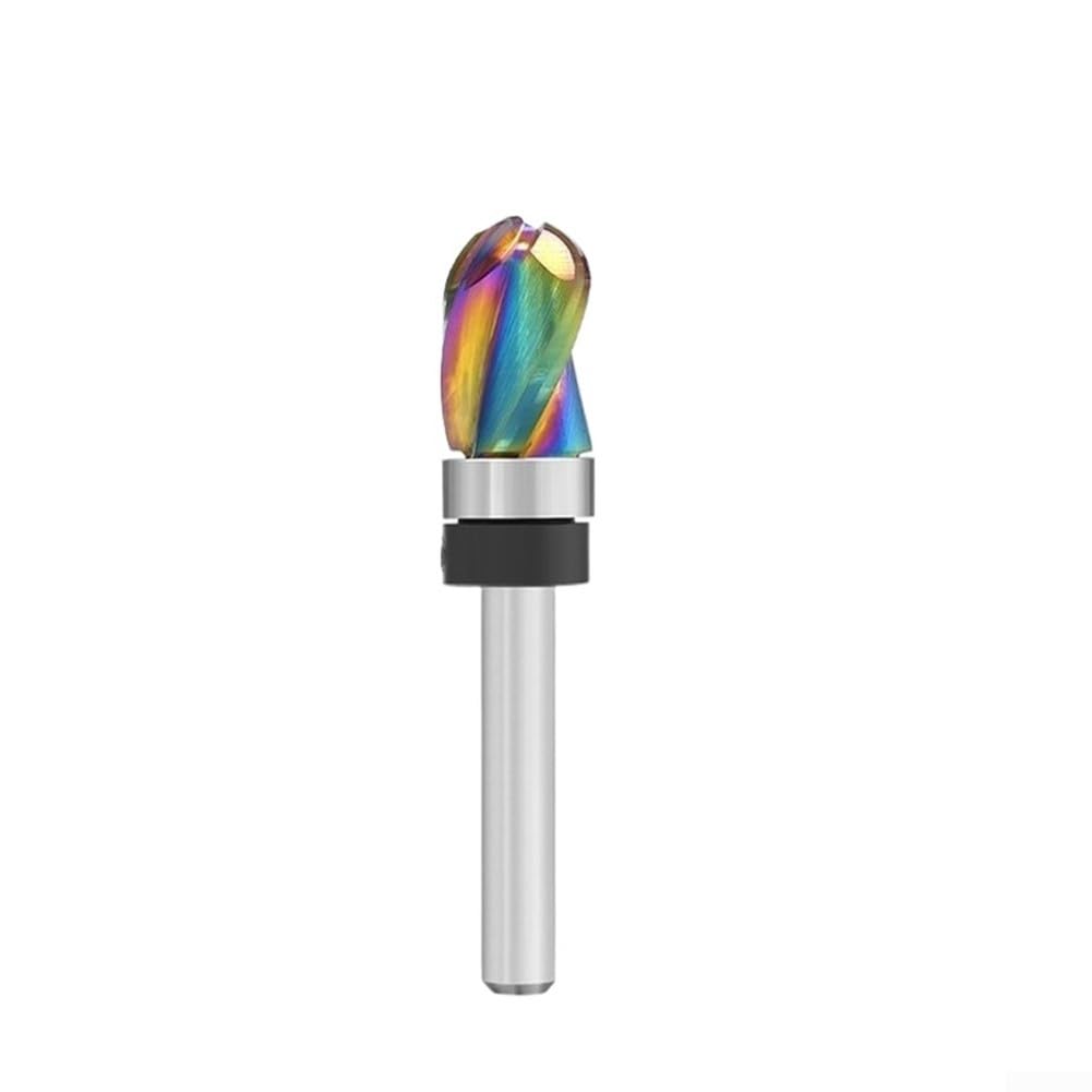 Fresa de Carburo Sólido 12.7mm Eje 1/4 para Madera(12.7x19)