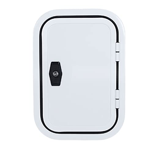 最終値下！ハッチ、RV キャンピングカーに最適なボートデッキ収納コンパートメント Amazon | RV 手荷物ドア 700x600mm 取り付け開口部サイズ、頑丈な丸い