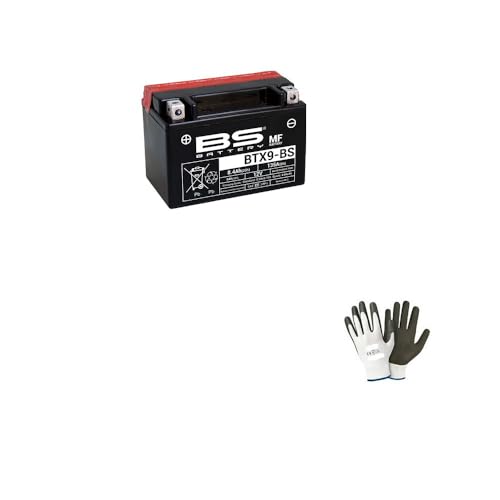 Compatible con Honda CBR F (M/N/P) (PC25) 600 600 1991 a 1994 BATERIA BS BTX9-BS(YUASA YTX9-BS) Completa Lista para Instalar BATERÍAS 12V/8AH para Moto Scooter ESPECIFICACIÓN 150X87X105MM