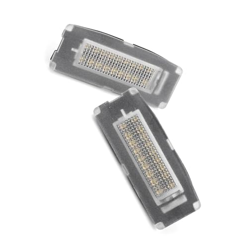 Conjunto de luces de matrícula acabado premium para Maserati Ghibli M157 de 2 piezas