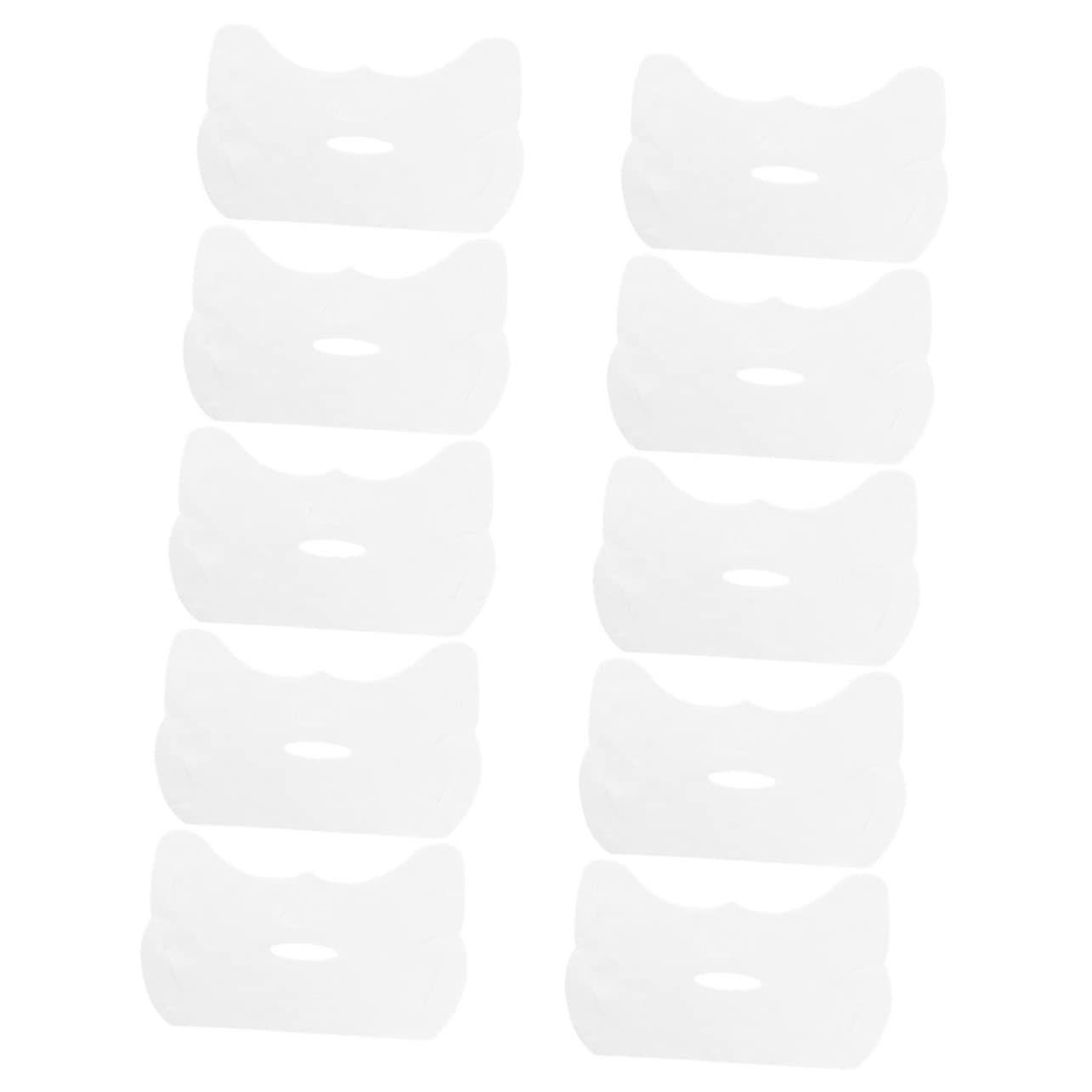 Angoily 50pezzi Maschere Facciali Pre-cut Per Della Maschere Elastiche Per Mezza Faccia Per Trattamenti Di Bellezza e Idratazione Profonda