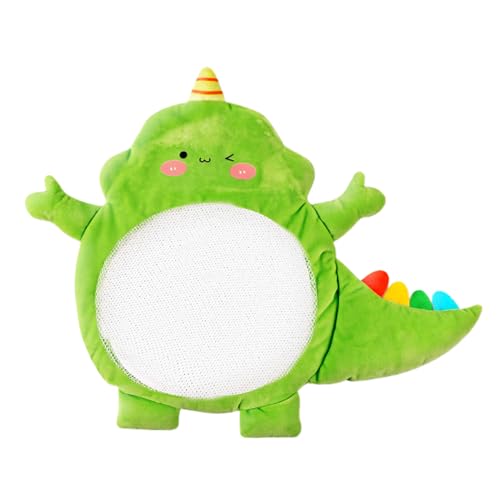 Wezalget Peluche Relajante - Juguete Portátil para Dormir - Muñeca Calmante Animal de Caricatura para Bebé - para Bebés de 6 Meses, para Vacaciones y Cumpleaños, Nuevos Padres, Hogar Dormitorio