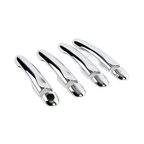 Ԃ̃hAnh For Renault for Captur for Kaptur for Samsung QM3 2013-2018 Car Door Handle Cover Trim Set Sticker(4Dr no key 2 buttons