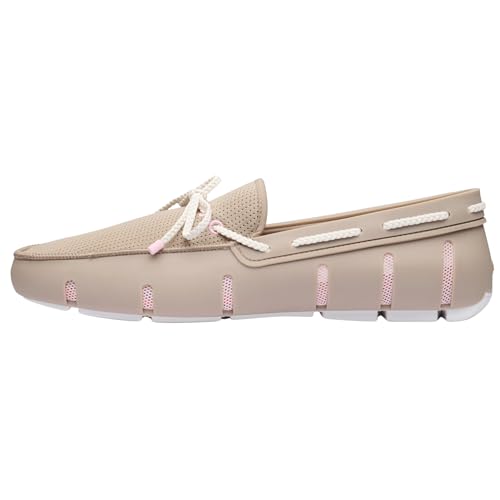 Image of SWIMS Braided Lace Loafer for Men, Breathable Slip On Water Friendly Driving Shoe, Lightweight Mesh Upper, Drainage Sole