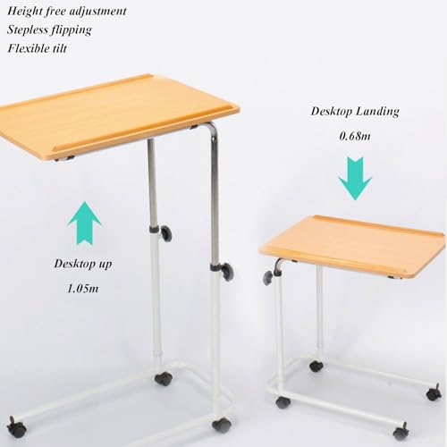 Tablette lit pour ordinateur portable chariot ajustable et bureau mobile