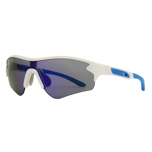 Rawlings Men's Finn Shield Sunglasses, White, 122 mm