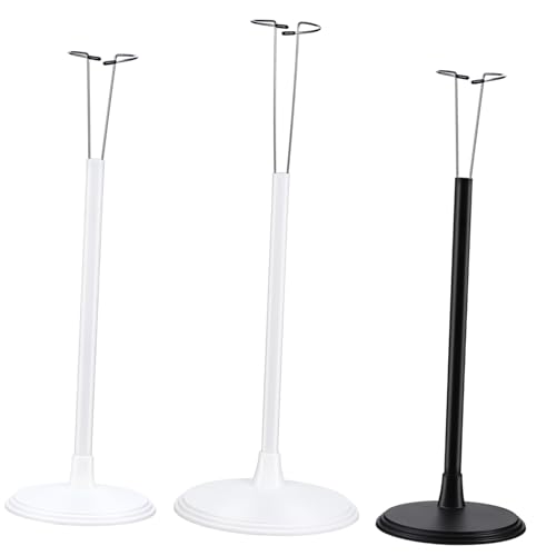 HANABASS 3Piezas Muñecas Soporte Vertical para Muñecas de Exhibición y Almacenamiento Antideslizante Simple y Elegante