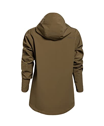 Vortex Women's Cloud Shaker Waterproof Seam-sealed Breathable Packable Rain Jacket with Adjustable Hood and Hem2